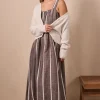 Best Academy Brand Alma Stripe Dress