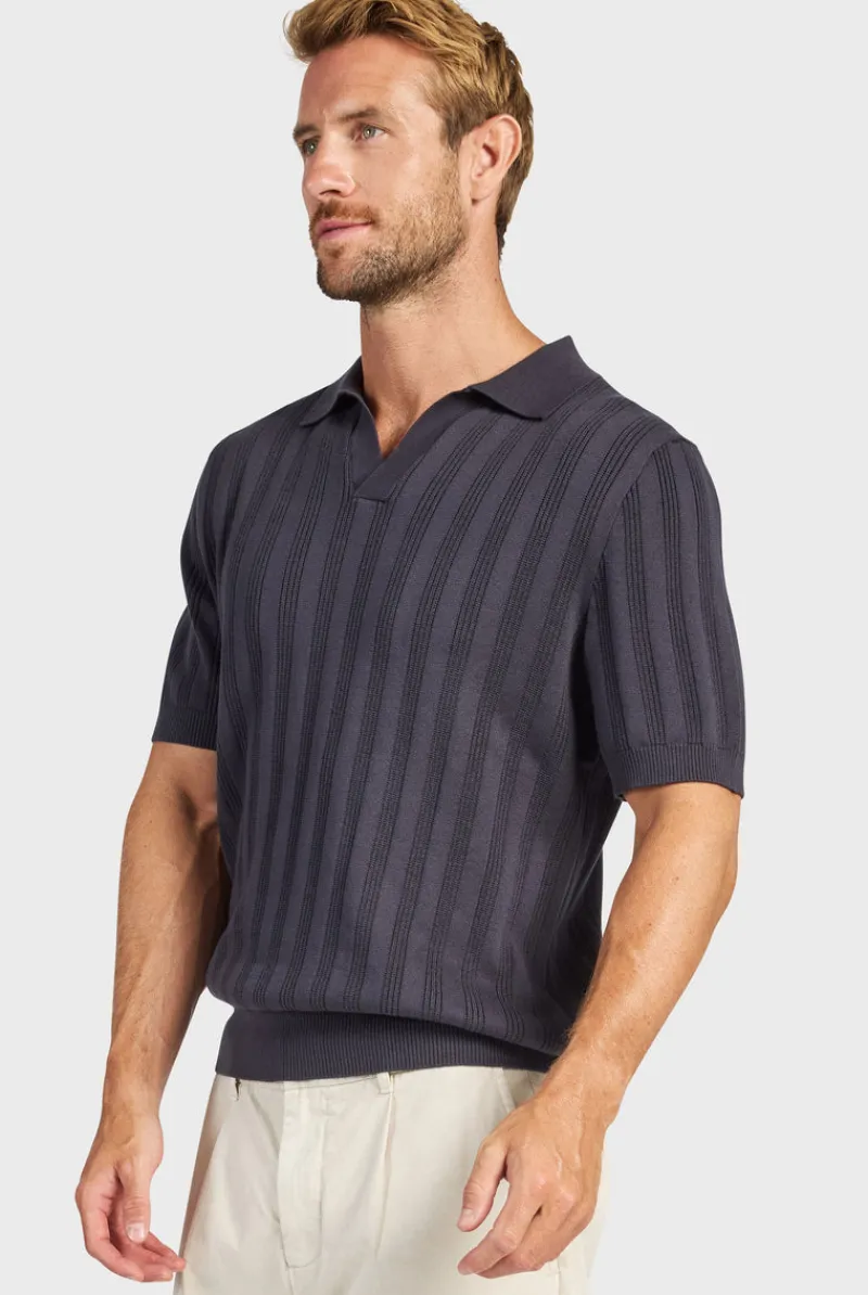 Clearance Academy Brand Berg Knit Polo