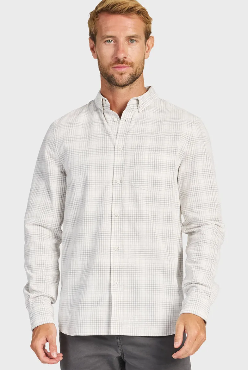 New Academy Brand Bolton Check Cord Shirt