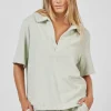 Hot Academy Brand Bond Terry Polo