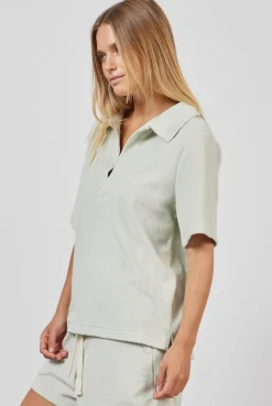 Hot Academy Brand Bond Terry Polo