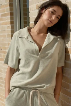 Hot Academy Brand Bond Terry Polo