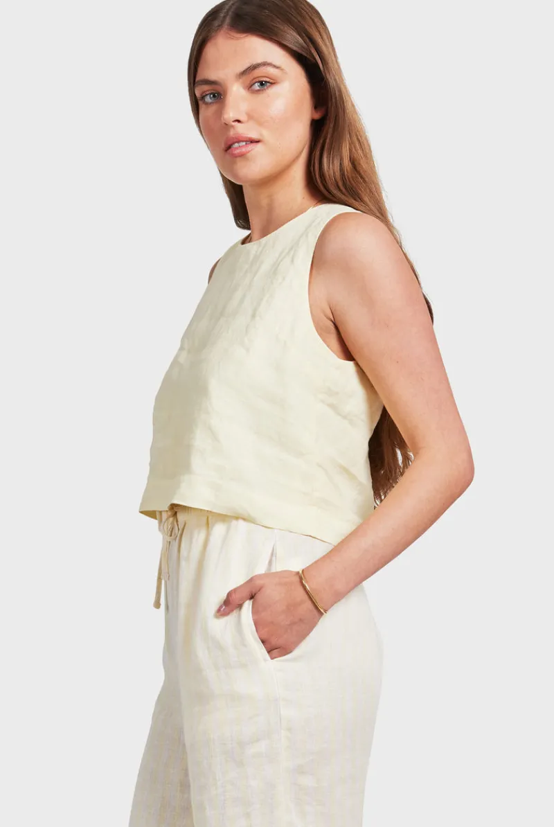 Fashion Academy Brand Candy Linen Cami