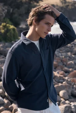 Fashion Academy Brand Carlos Cotton Waffle Shirt