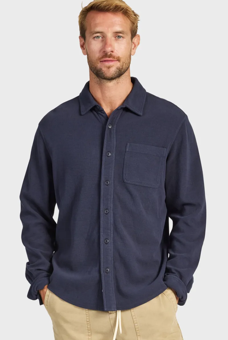 Fashion Academy Brand Carlos Cotton Waffle Shirt
