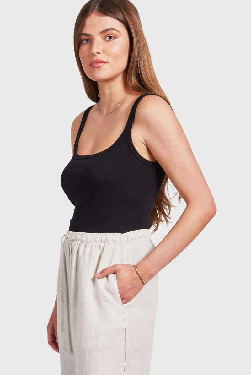 Discount Academy Brand Charlie Rib Tank