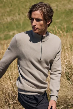 Hot Academy Brand Danzer 1/4 Zip Knit