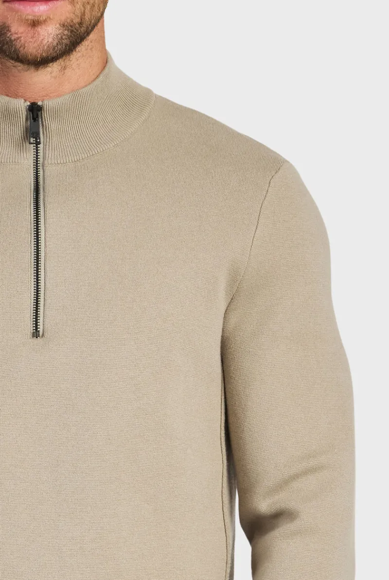 Hot Academy Brand Danzer 1/4 Zip Knit