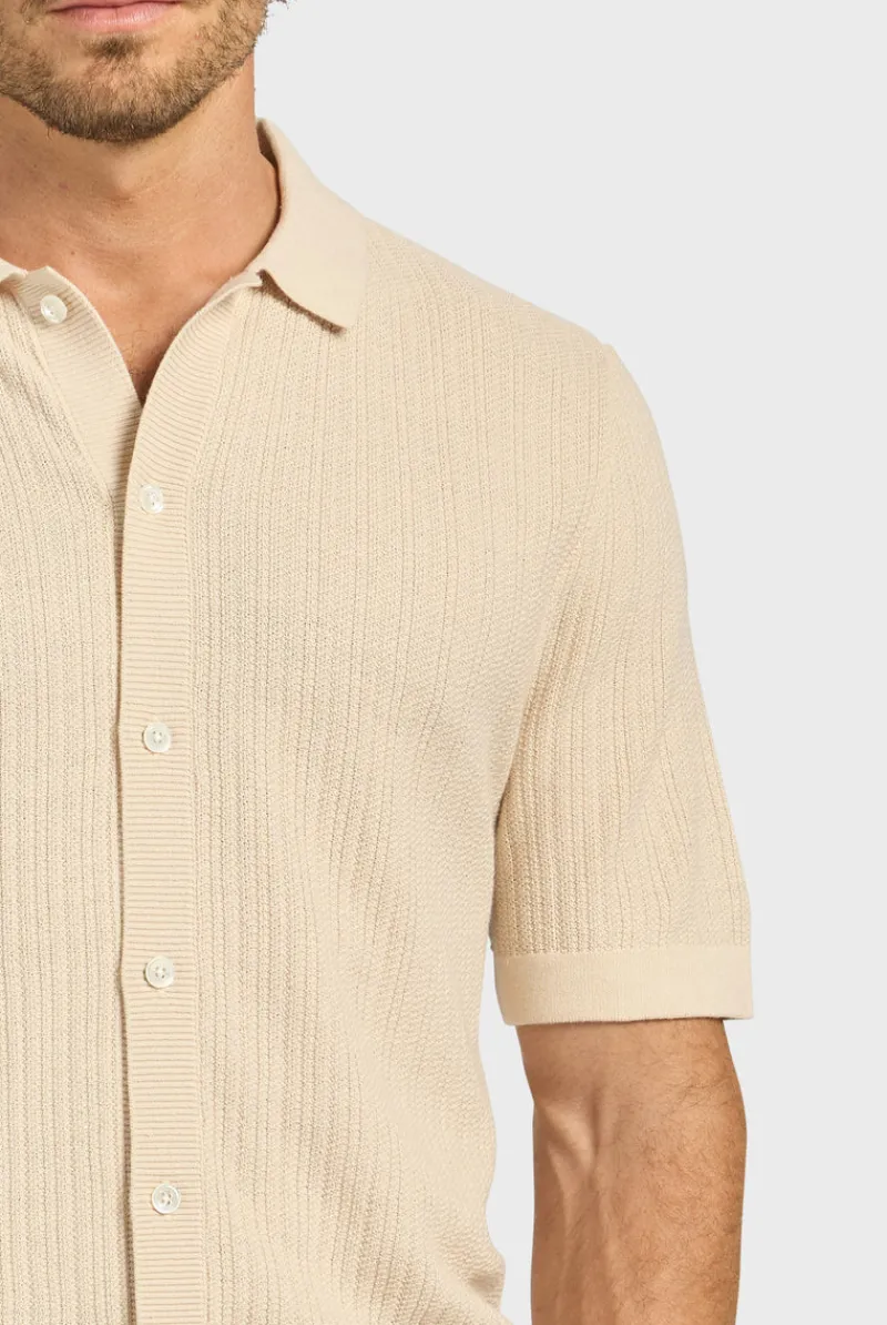 New Academy Brand Davie Knit Short Sleeve