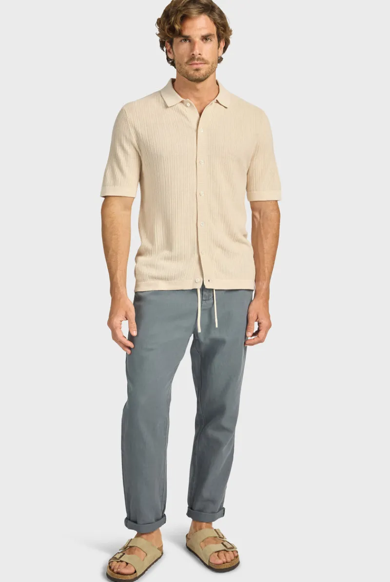 New Academy Brand Davie Knit Short Sleeve