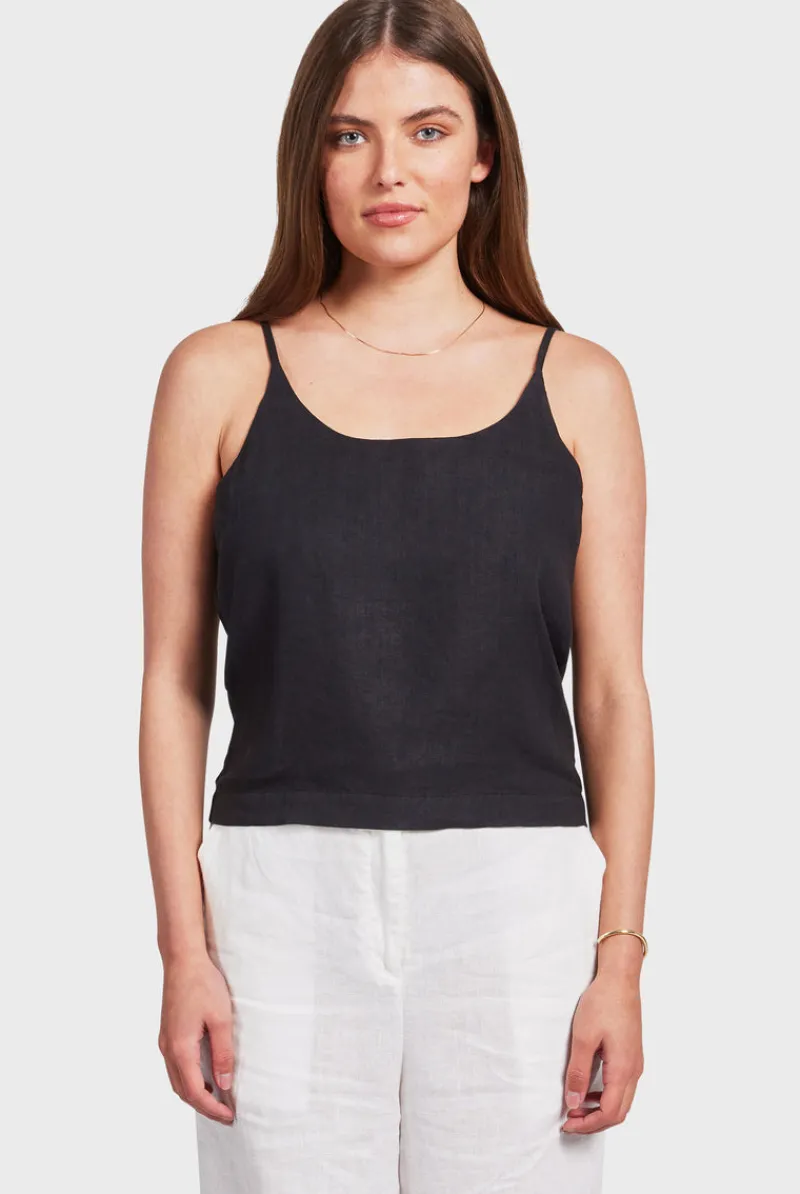 Sale Academy Brand Essential Linen Cami