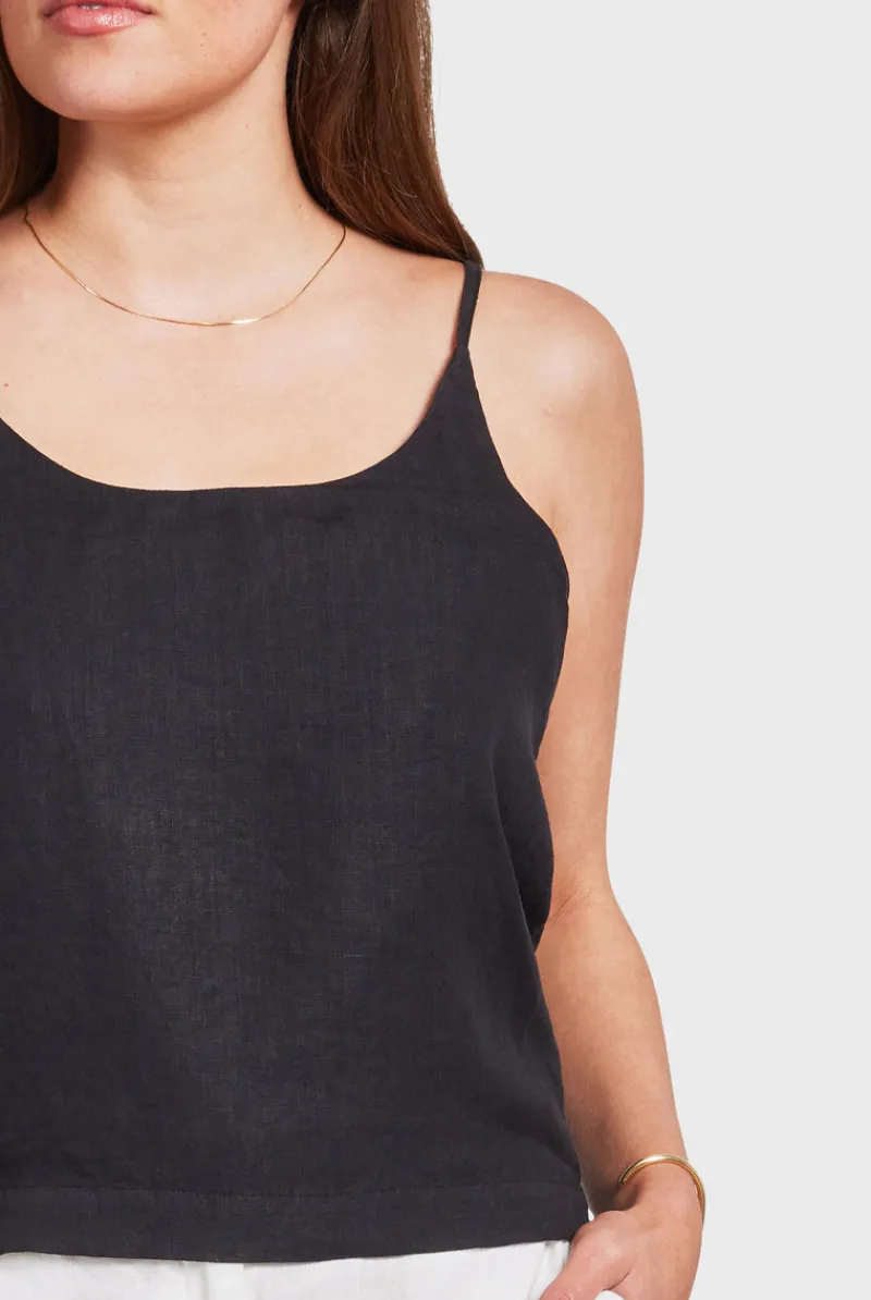 Sale Academy Brand Essential Linen Cami