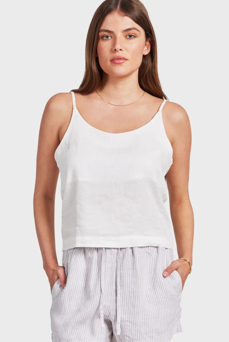 Discount Academy Brand Essential Linen Cami