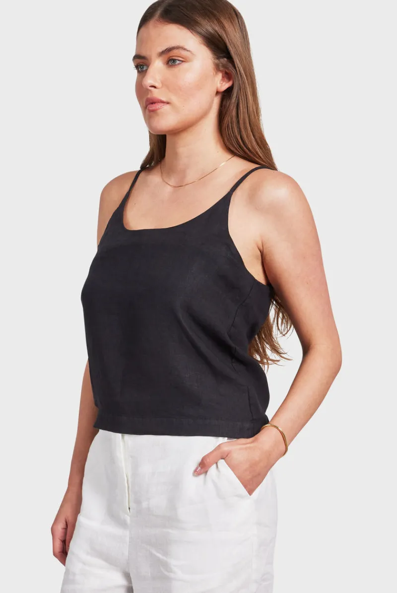 Sale Academy Brand Essential Linen Cami