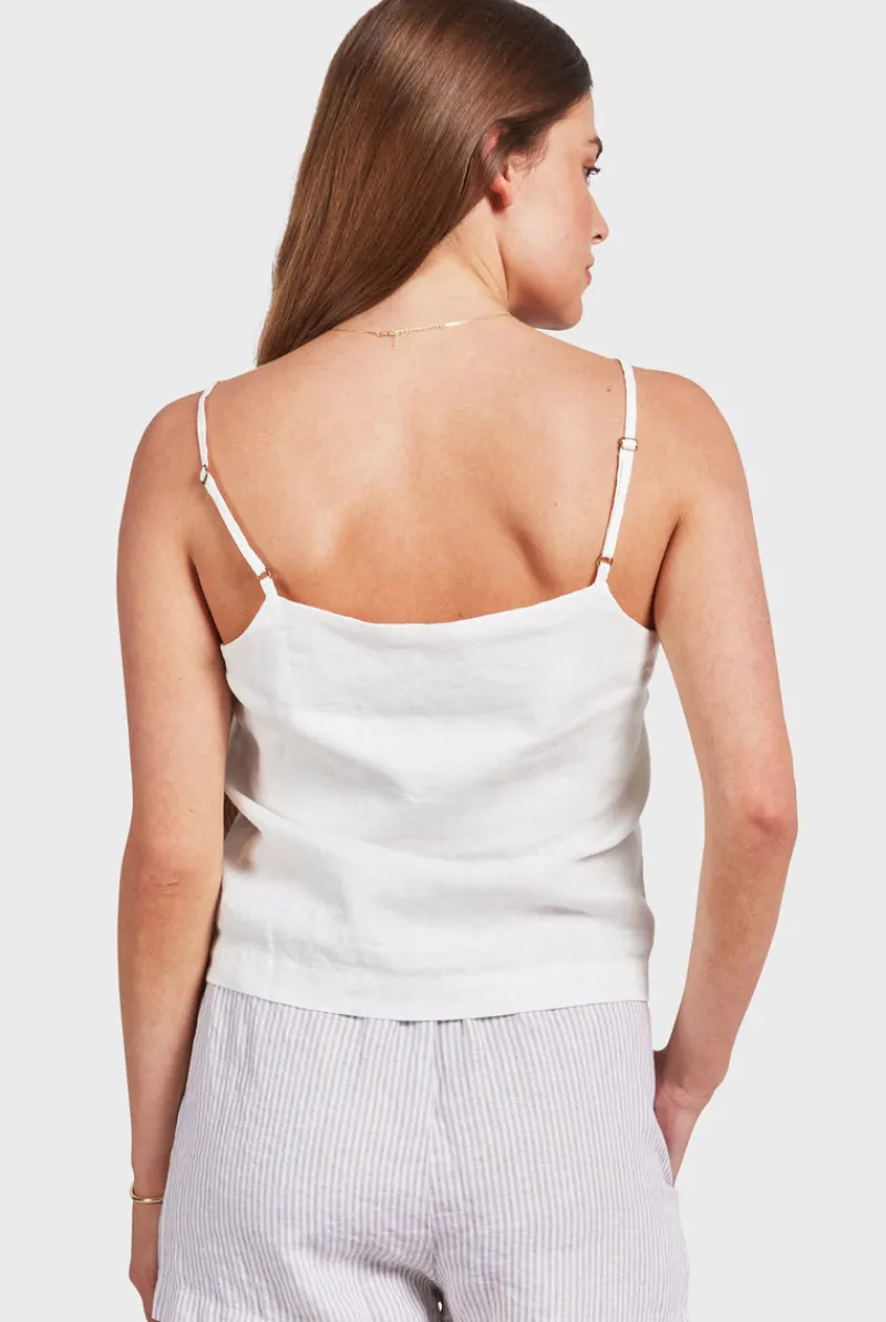 Discount Academy Brand Essential Linen Cami