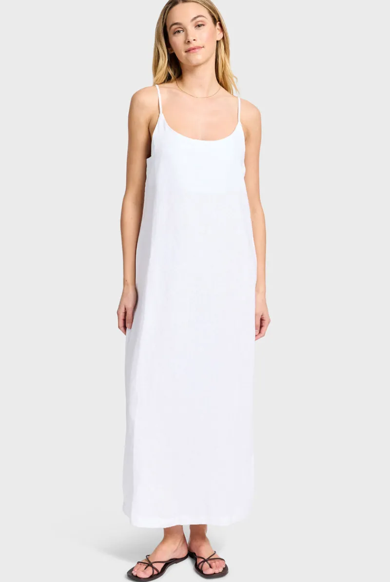 Fashion Academy Brand Essential Linen Slip Dress