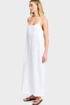 Fashion Academy Brand Essential Linen Slip Dress