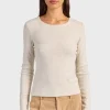 Sale Academy Brand Essential Rib Long Sleeve