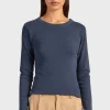 Outlet Academy Brand Essential Rib Long Sleeve