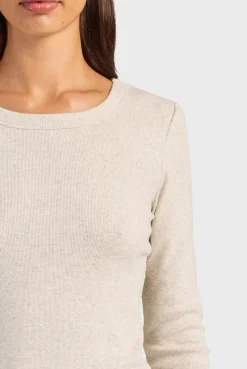 Sale Academy Brand Essential Rib Long Sleeve