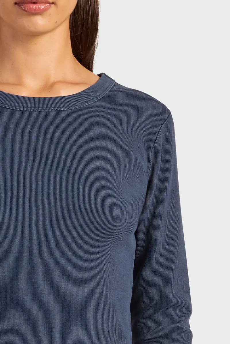 Outlet Academy Brand Essential Rib Long Sleeve