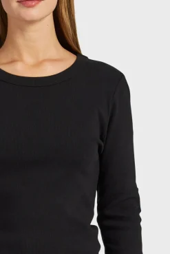 Hot Academy Brand Essential Rib Long Sleeve