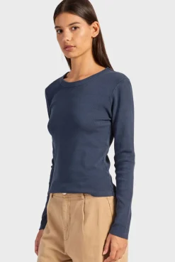 Outlet Academy Brand Essential Rib Long Sleeve