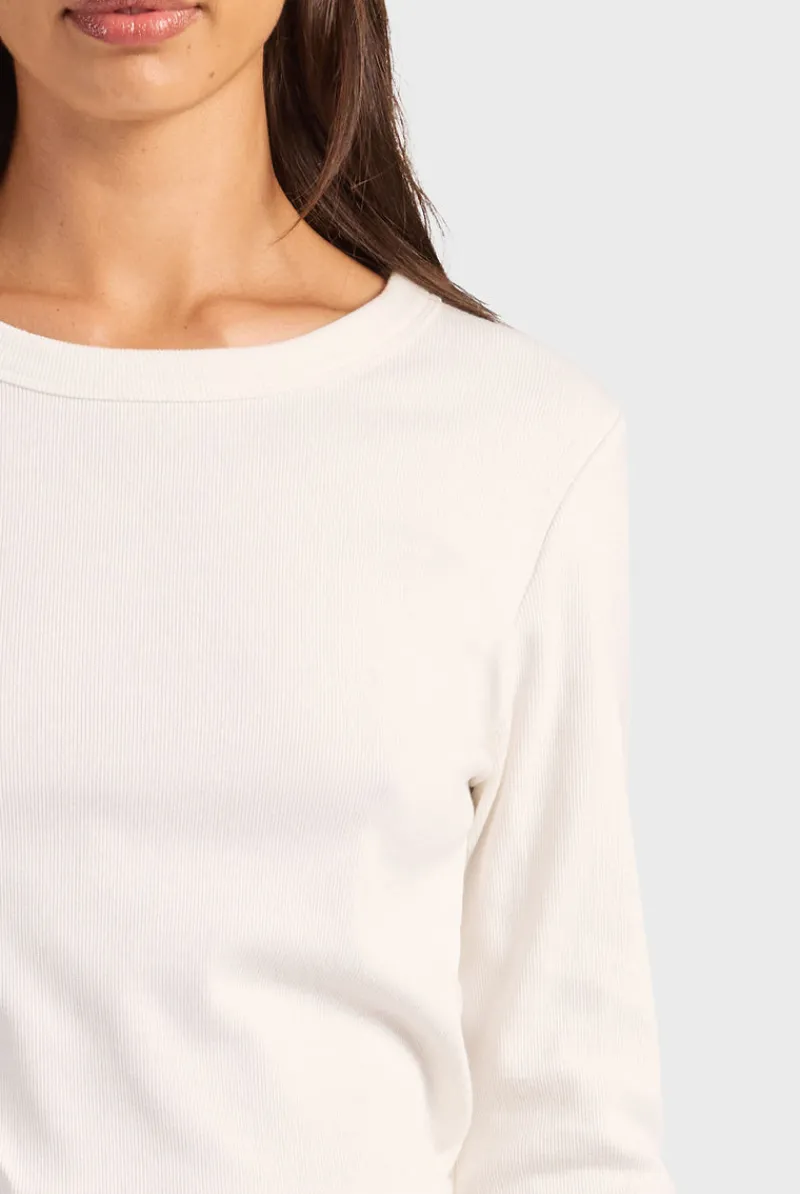 Fashion Academy Brand Essential Rib Long Sleeve