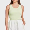 Sale Academy Brand Essential Rib Tank