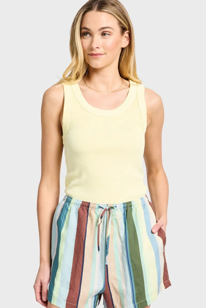 Fashion Academy Brand Essential Rib Tank
