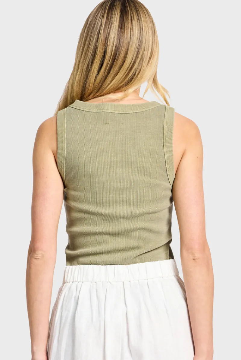 Online Academy Brand Essential Rib Tank