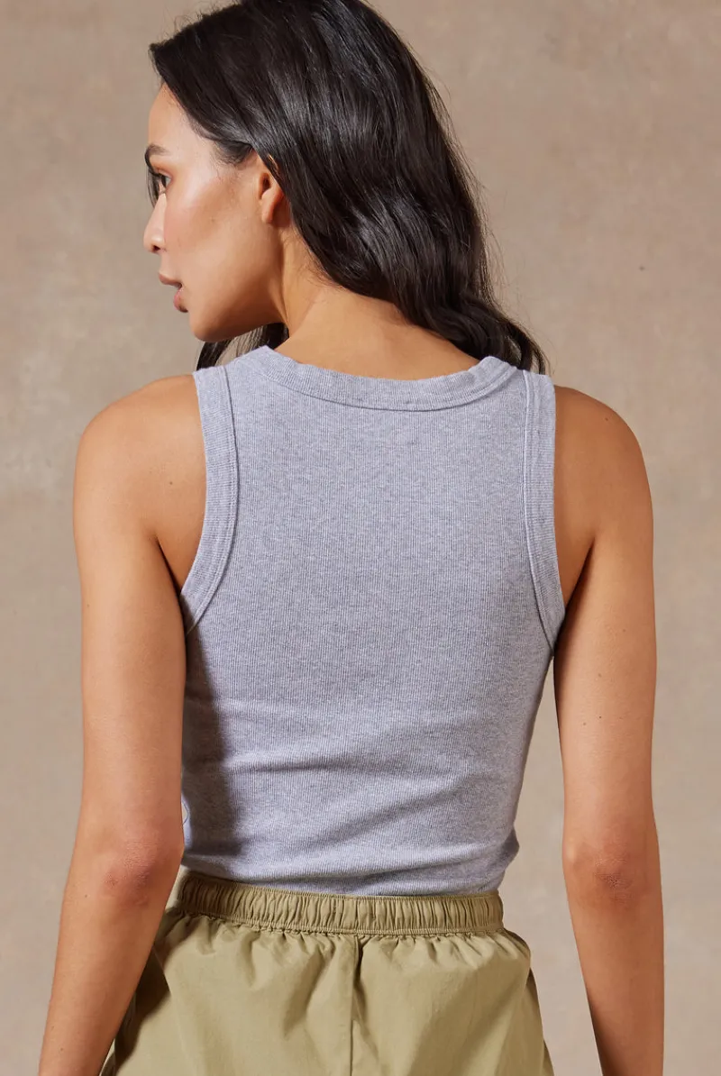 Sale Academy Brand Essential Rib Tank