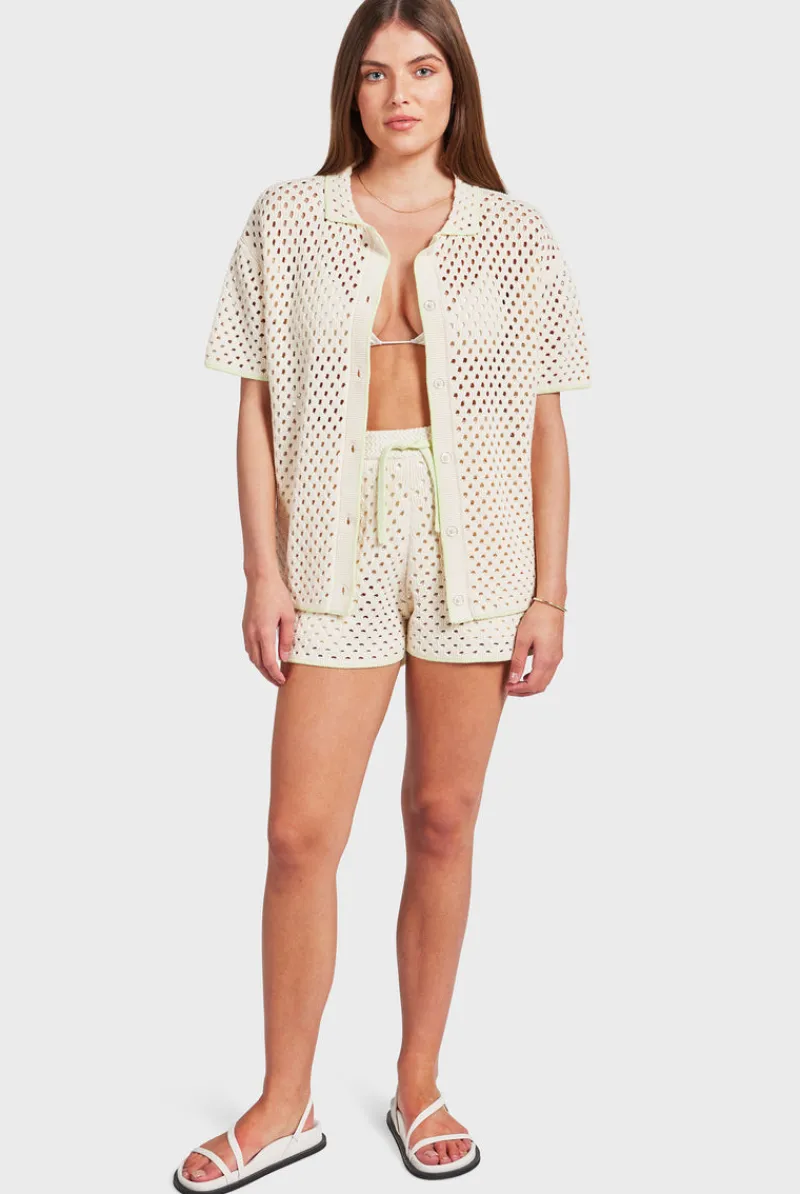 Online Academy Brand Farrah Crochet Shirt