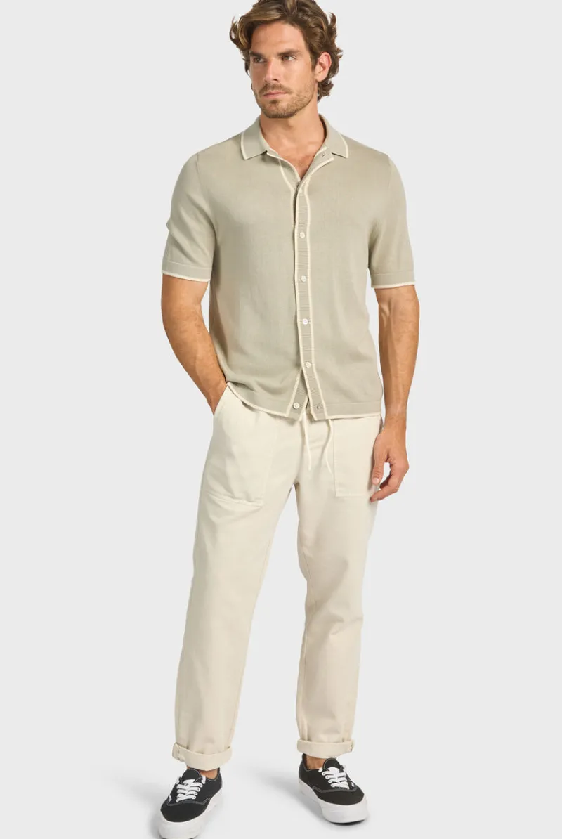 Sale Academy Brand Fowler Knit Short Sleeve