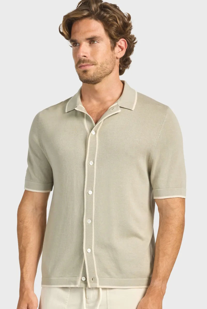Sale Academy Brand Fowler Knit Short Sleeve