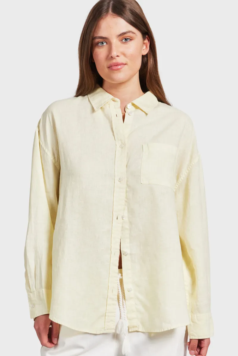 New Academy Brand Hampton Linen Shirt
