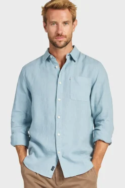 Discount Academy Brand Hampton Linen Shirt