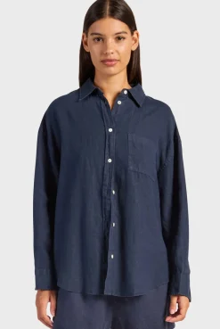 Discount Academy Brand Hampton Linen Shirt