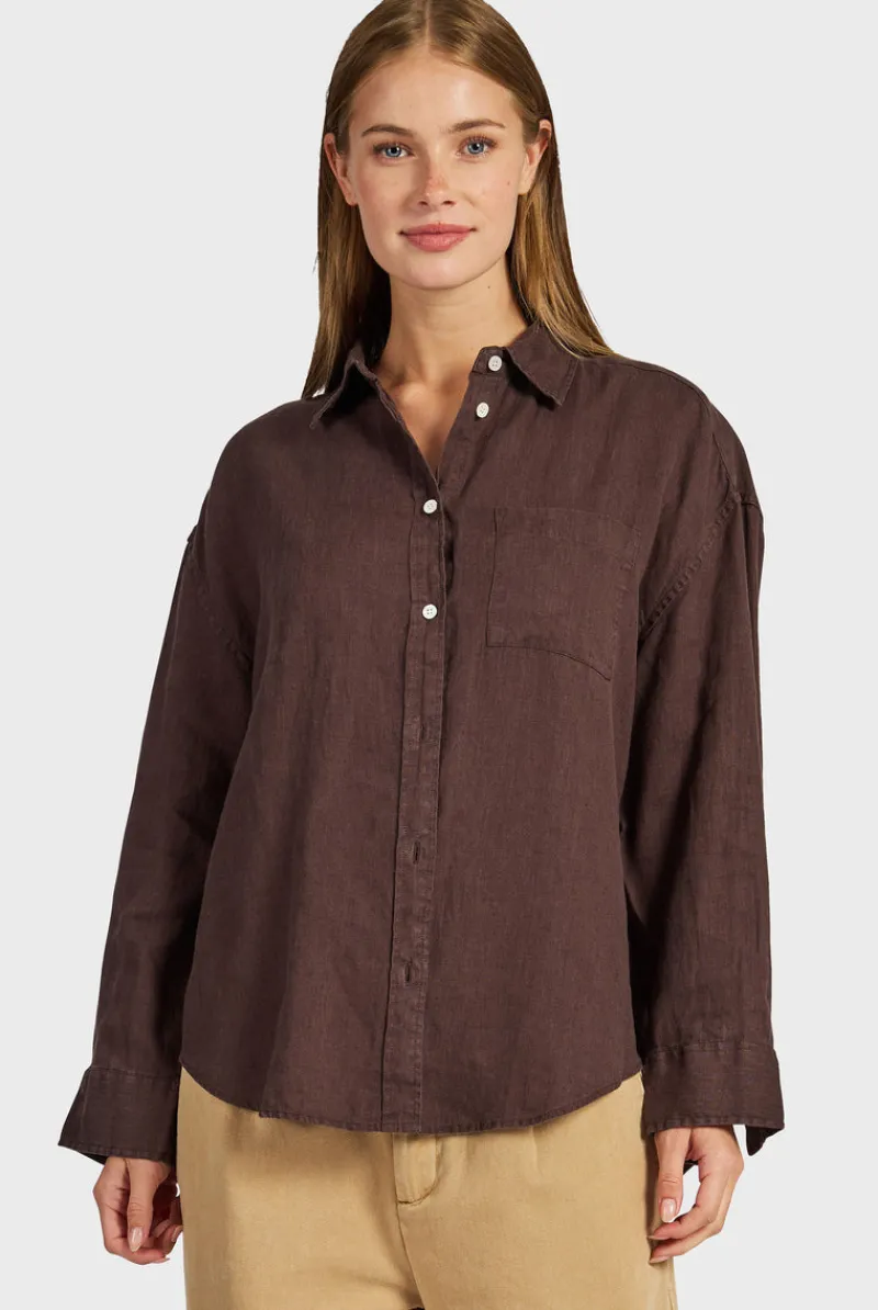 Outlet Academy Brand Hampton Linen Shirt