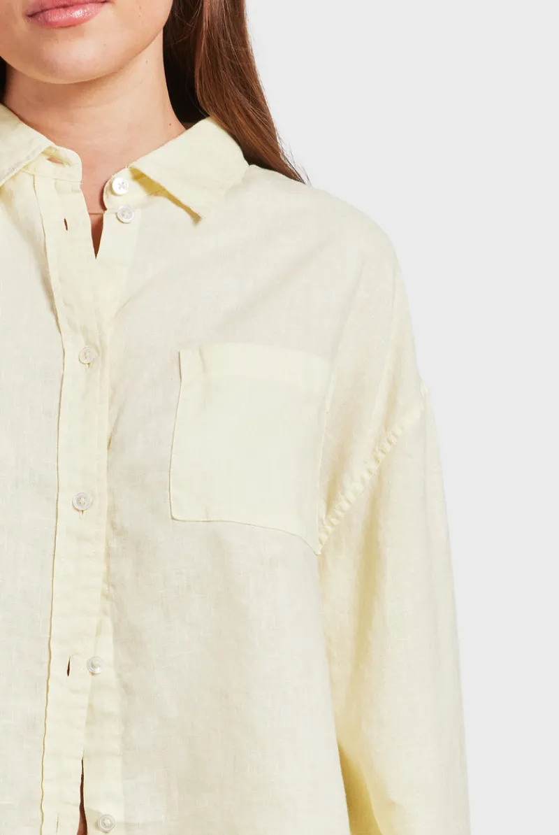 New Academy Brand Hampton Linen Shirt