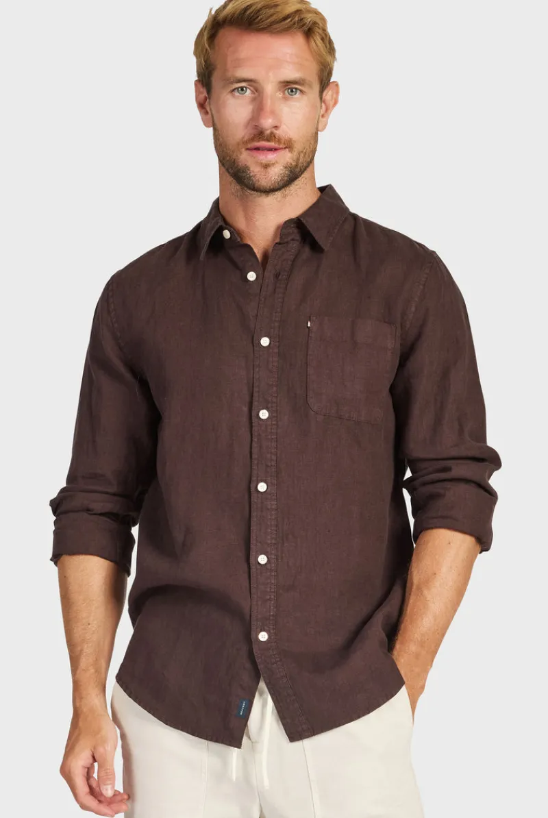 Fashion Academy Brand Hampton Linen Shirt