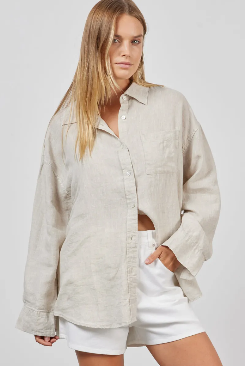 Fashion Academy Brand Hampton Linen Shirt