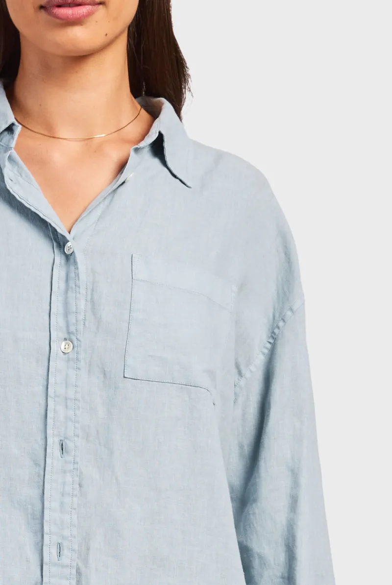 New Academy Brand Hampton Linen Shirt