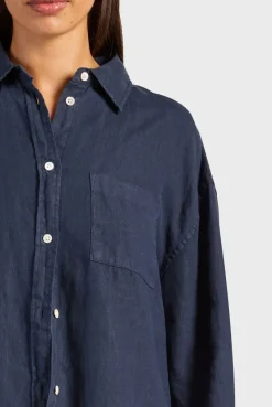 Discount Academy Brand Hampton Linen Shirt