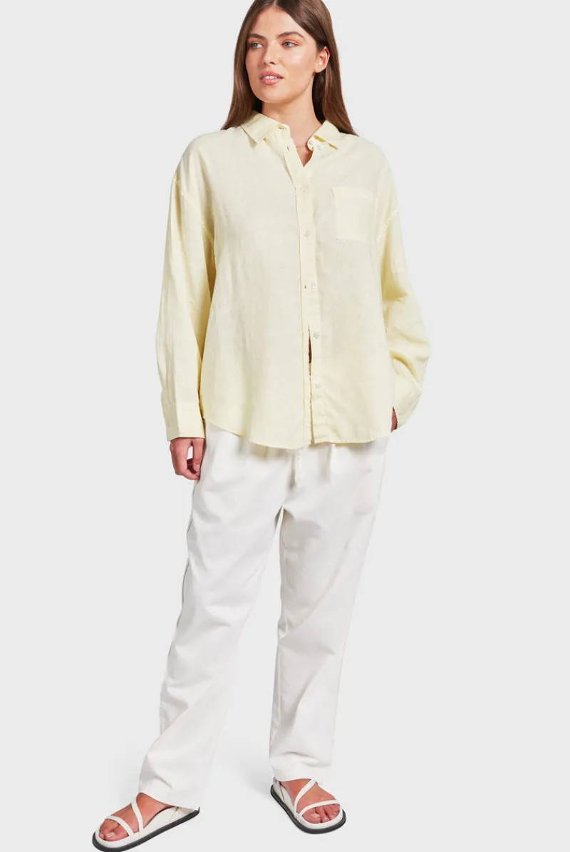 New Academy Brand Hampton Linen Shirt