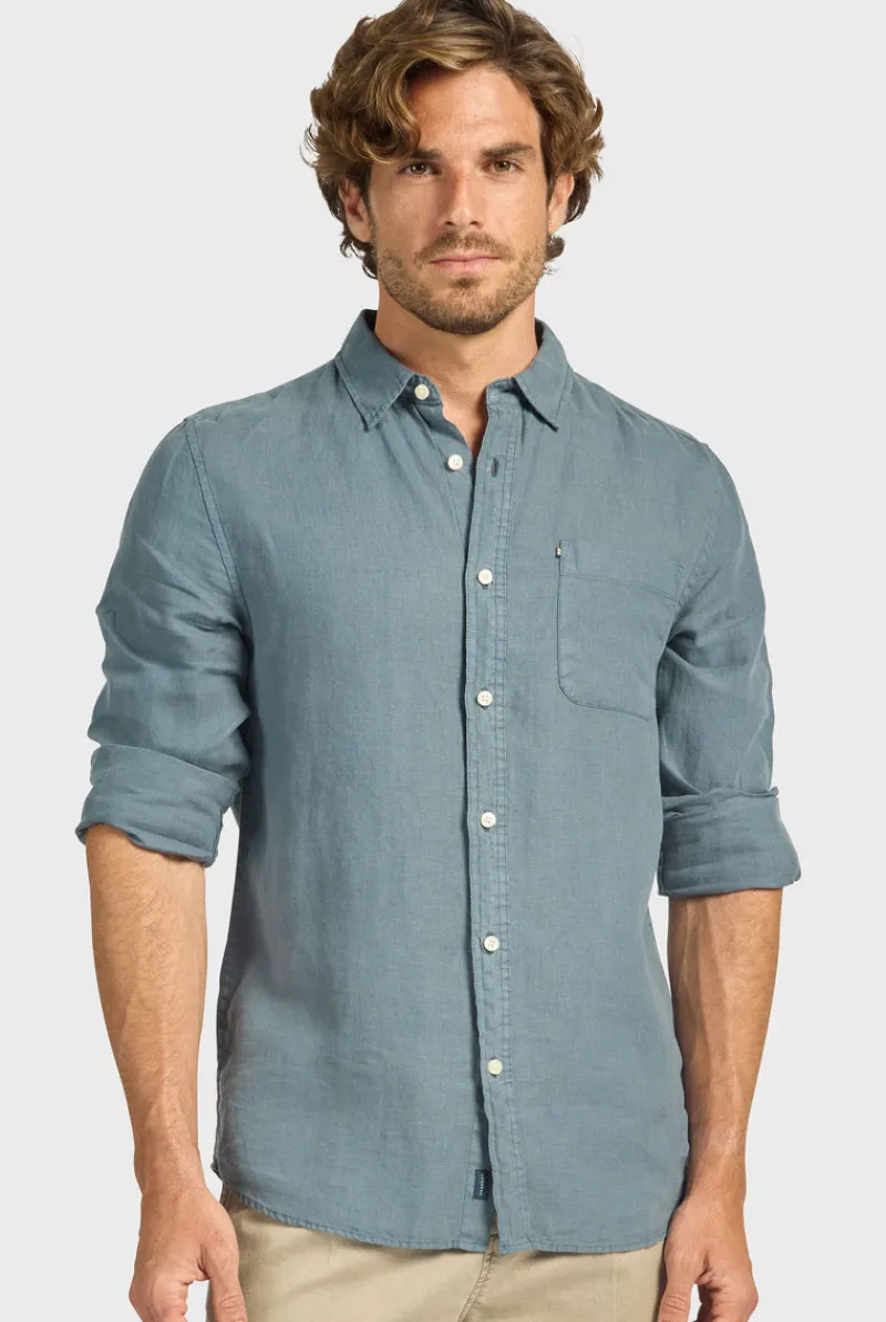 Fashion Academy Brand Hampton Linen Shirt