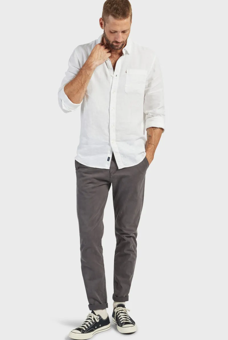 Sale Academy Brand Hampton Linen Shirt