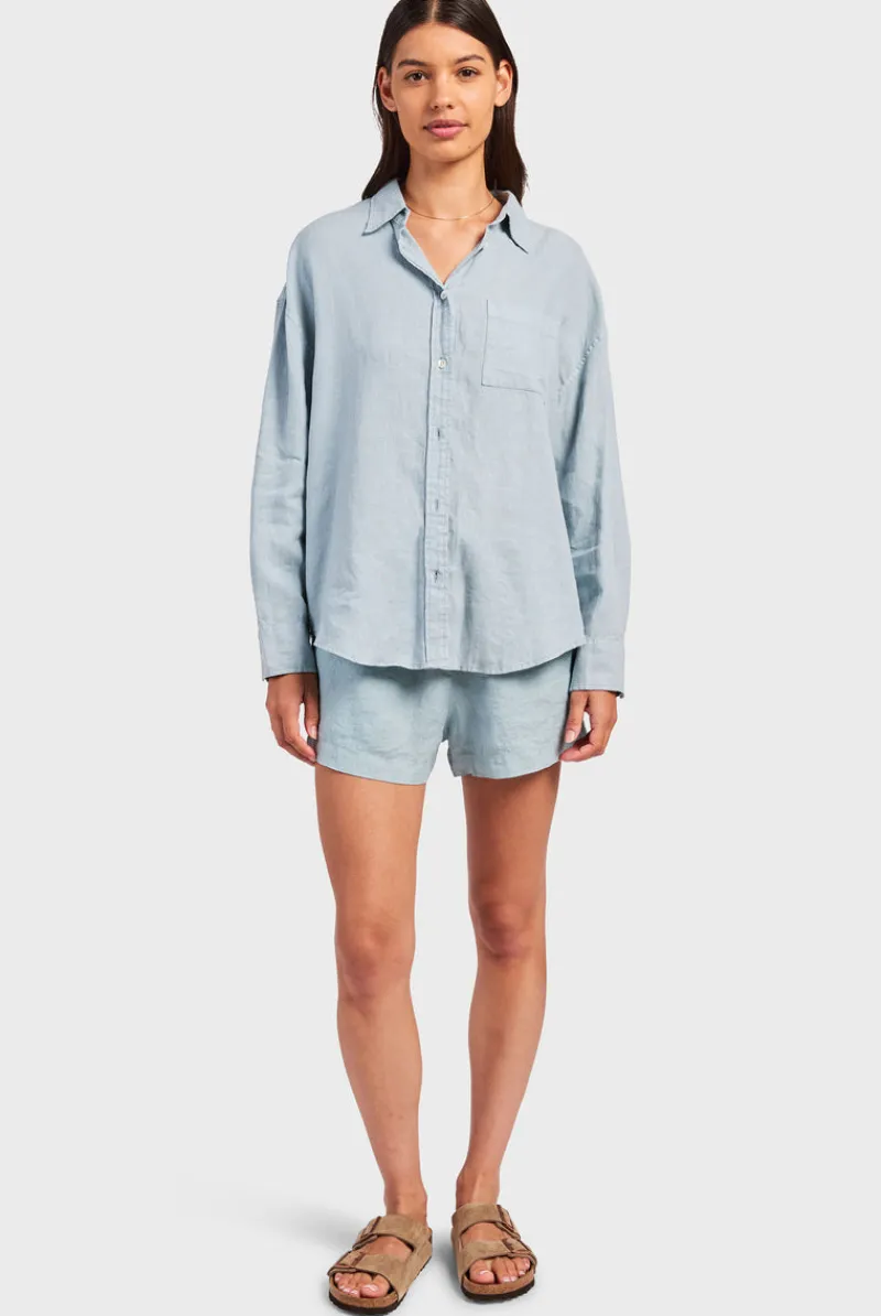 New Academy Brand Hampton Linen Shirt