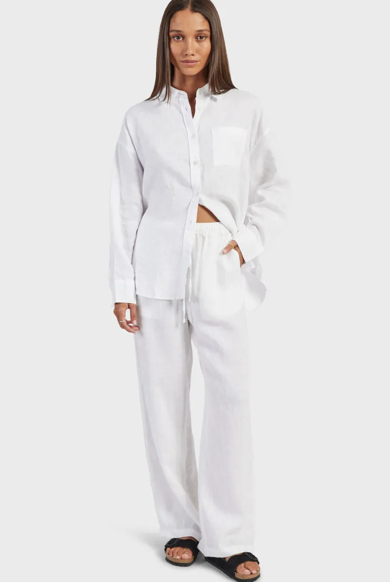 New Academy Brand Hampton Linen Shirt