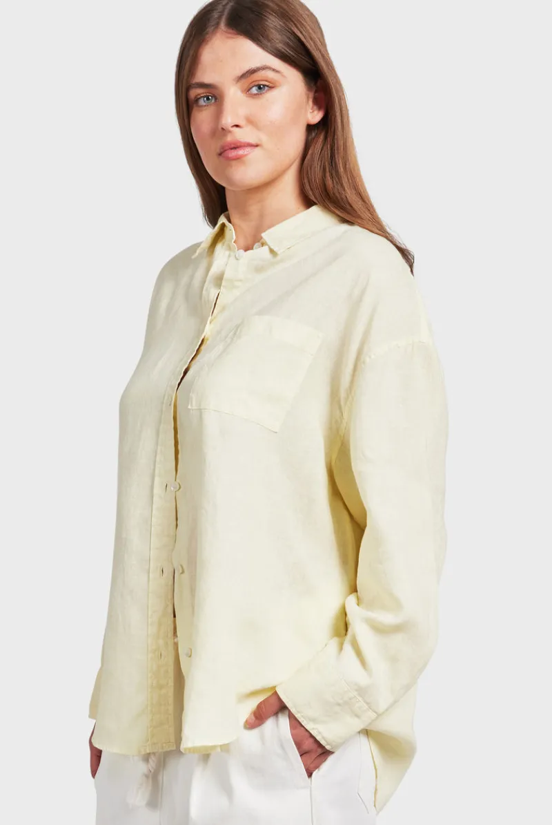 New Academy Brand Hampton Linen Shirt